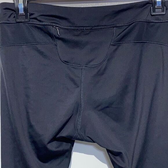 Adidas Women's Black Stretch Capri Active Athletic Leggings Size Medium - Picture 4 of 9